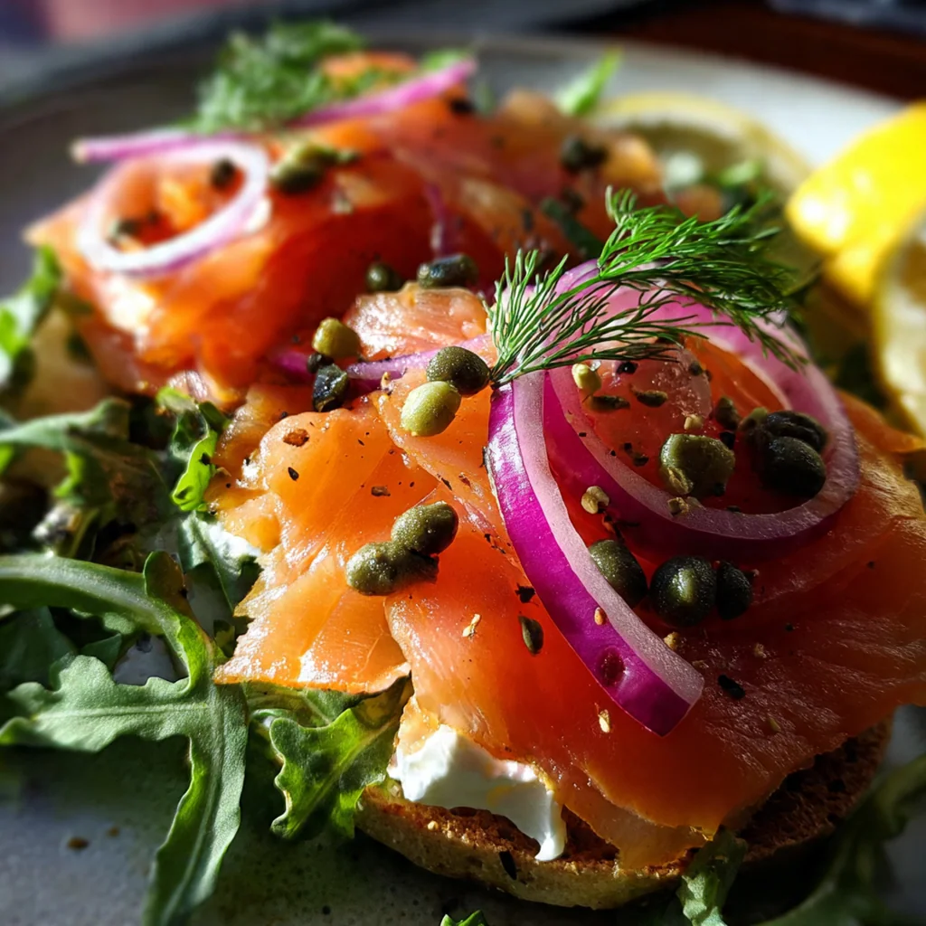 Smoked salmon
