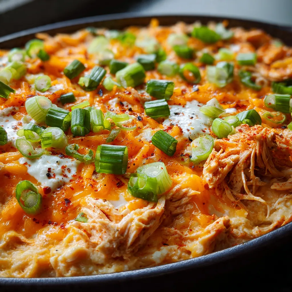 Buffalo chicken dip