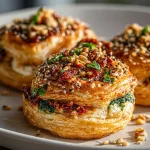 Savory Puff Pastry Christmas Tree