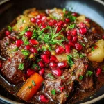Lamb Braised in Pomegranate