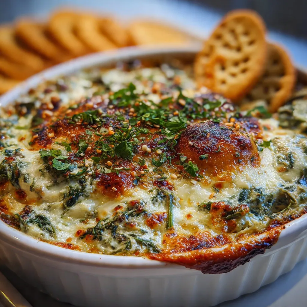 Holiday Hot Spinach Dip