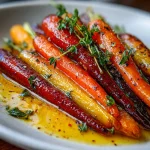 Bourbon Glazed Carrots