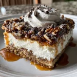 Pecan pie lasagna
