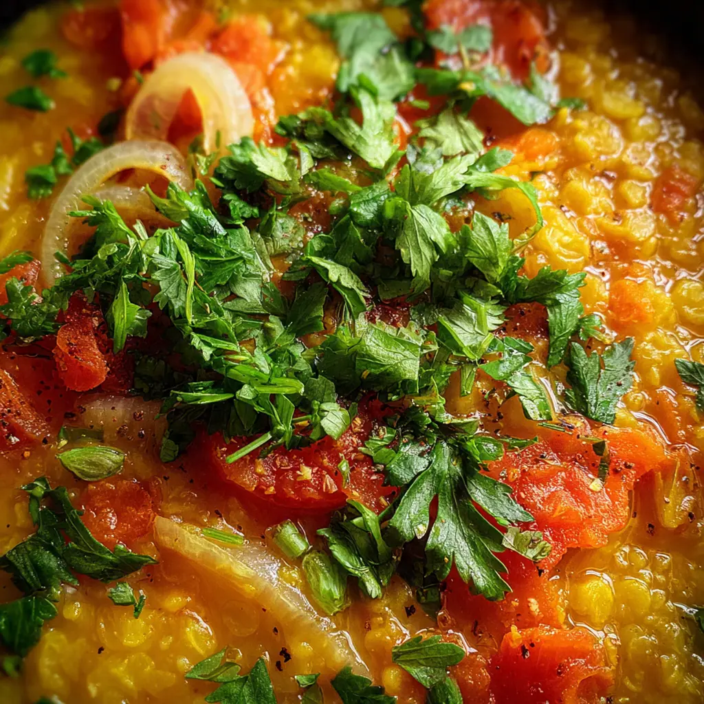 A complete meal with dal served over basmati rice alongside warm naan bread and raita