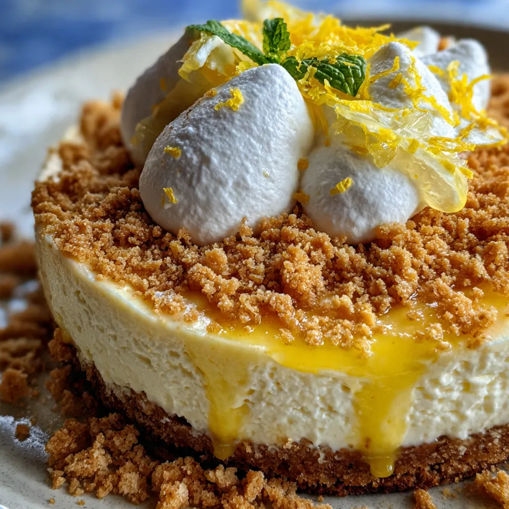Close-up of a spoon breaking into the smooth, dense filling of a classic cheesecake