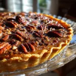 Chocolate Pumpkin Pecan Pie