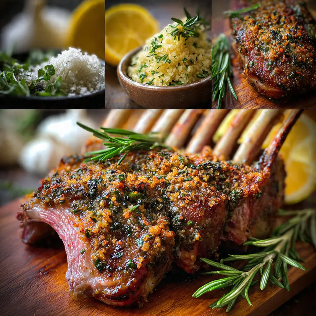 Roasted Rack of Lamb