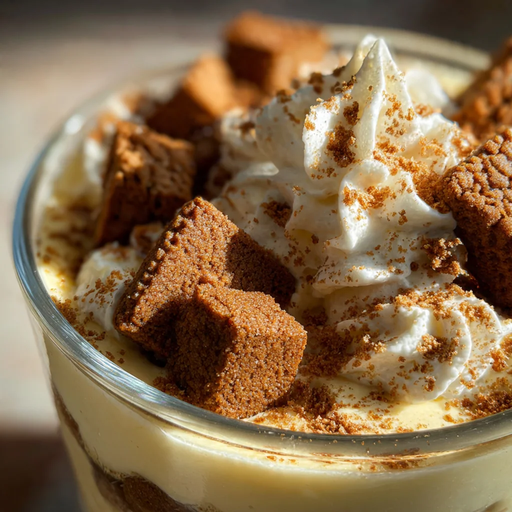 Eggnog Gingerbread Trifle