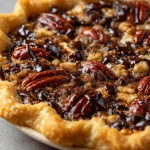 Bourbon chocolate pecan pie
