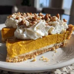 Two layer pumpkin pie