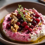 Cranberry Whipped Feta