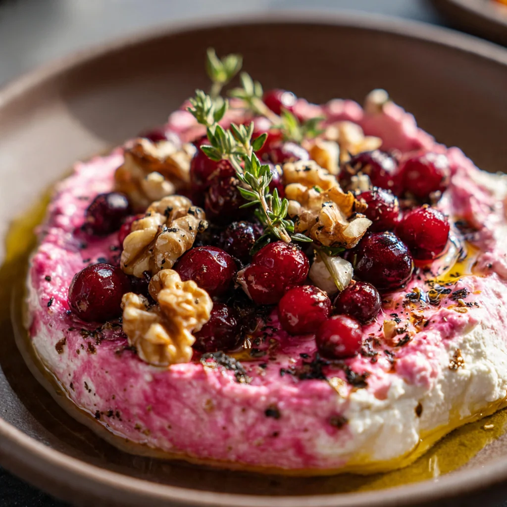 Cranberry Whipped Feta