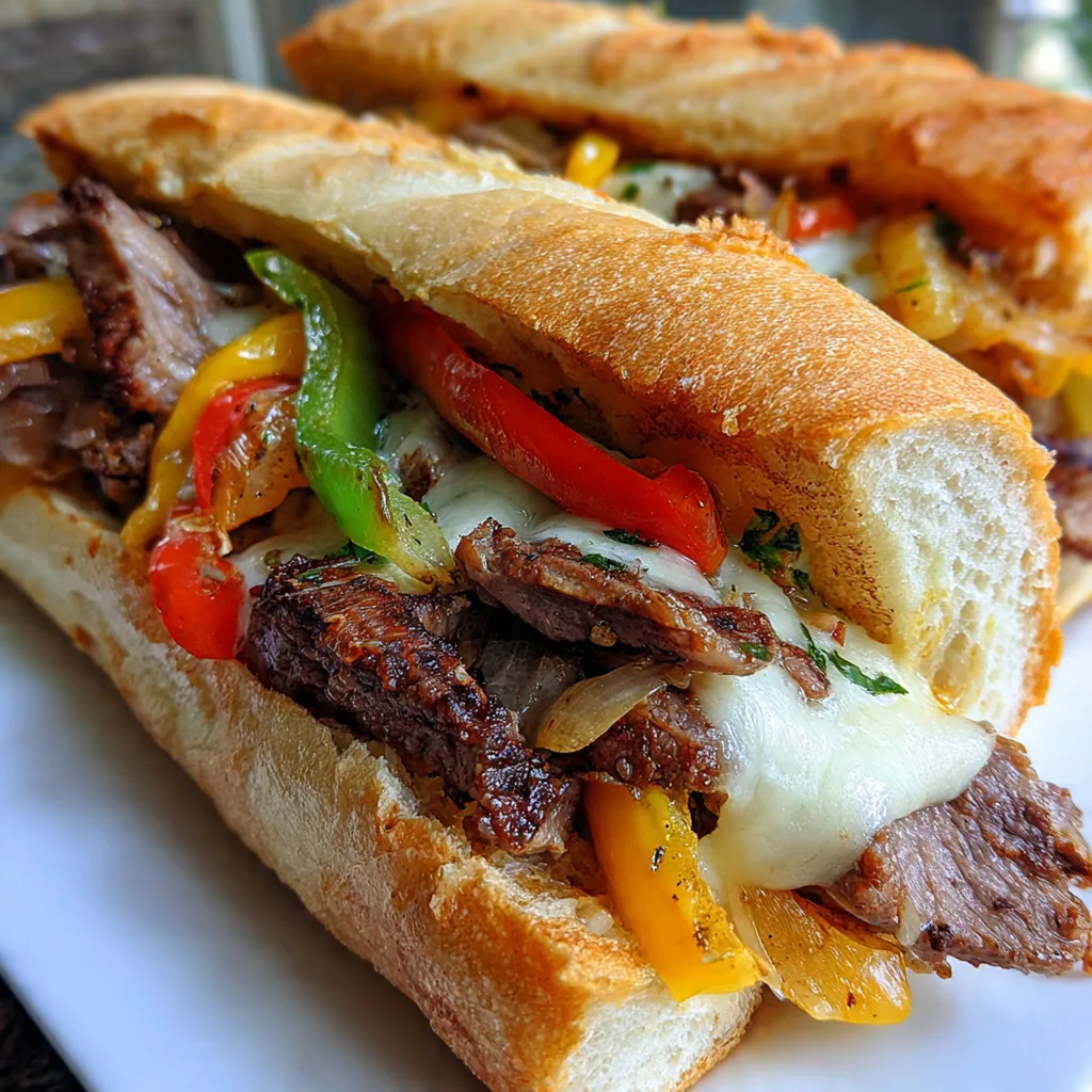 Philly Cheesesteak Sandwich