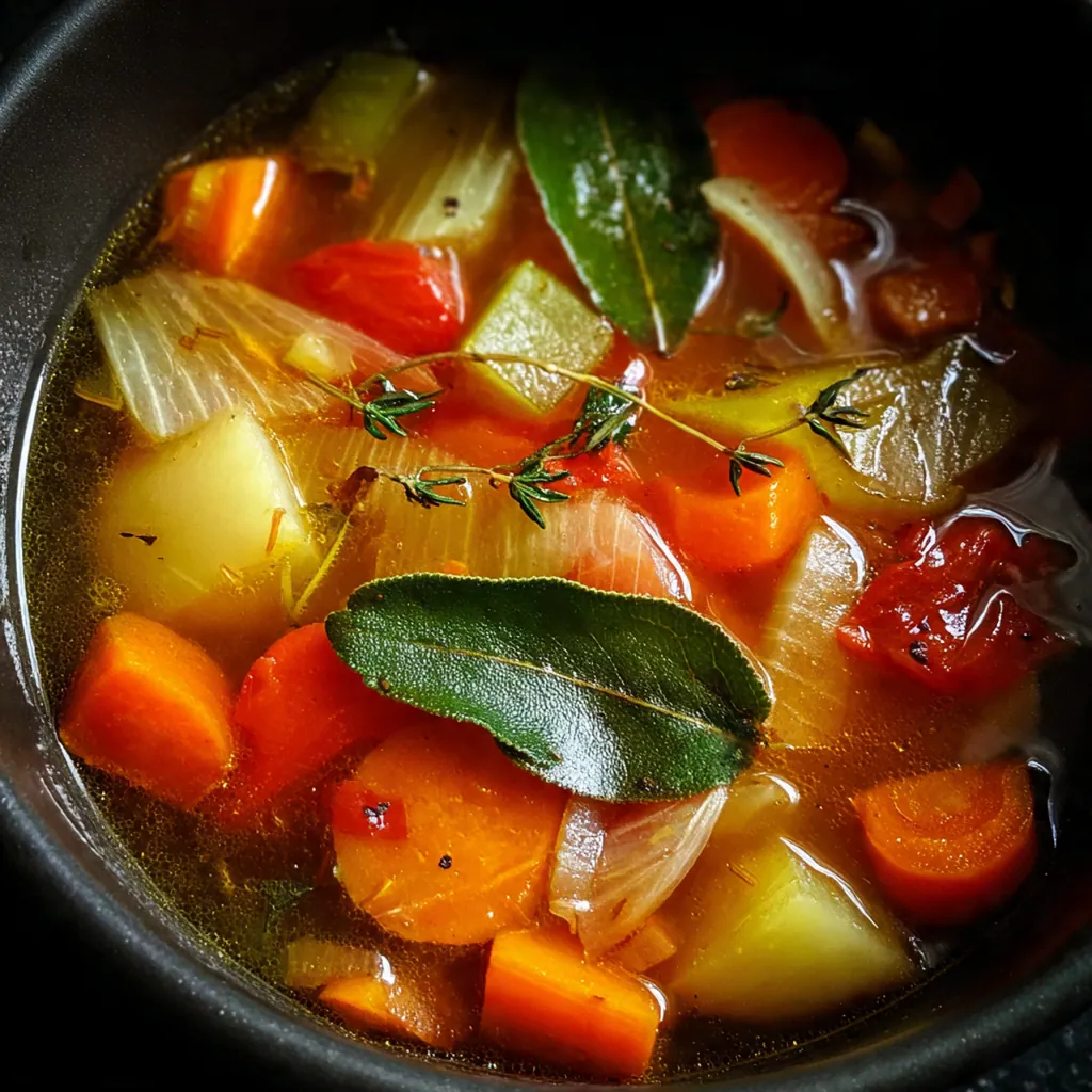 Homemade soup