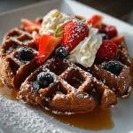 Gingerbread Waffles