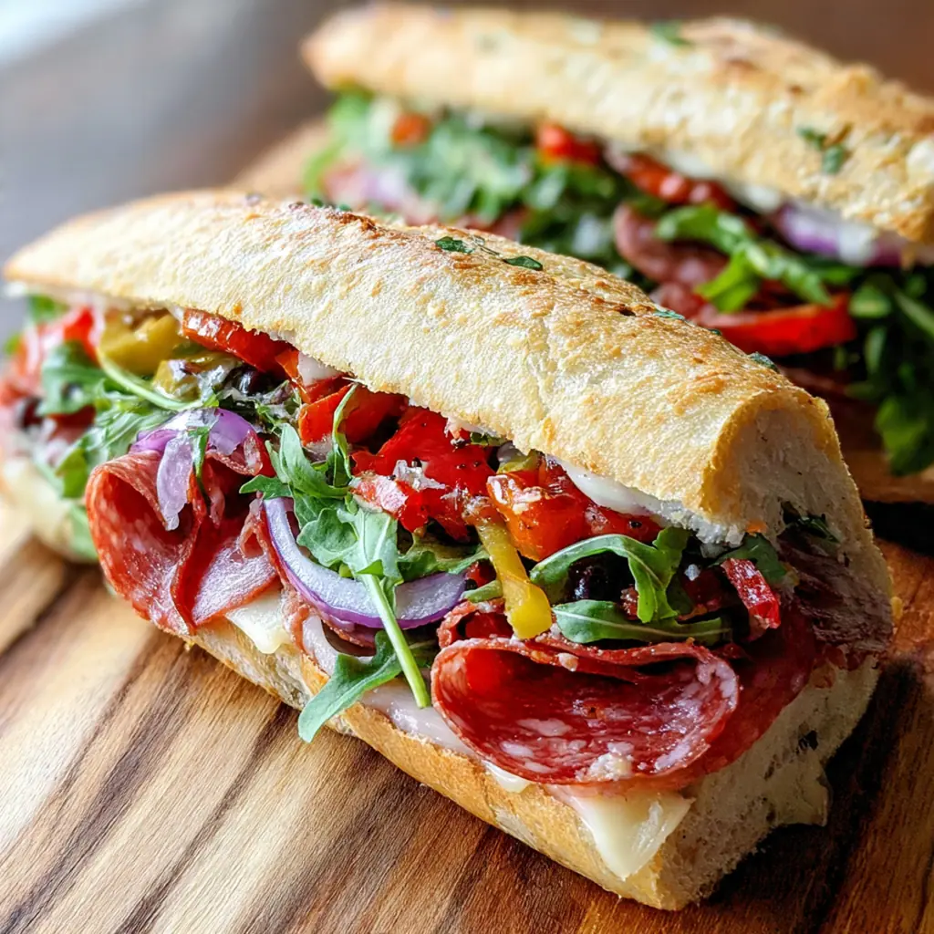 Ultimate Chopped Italian Sandwich