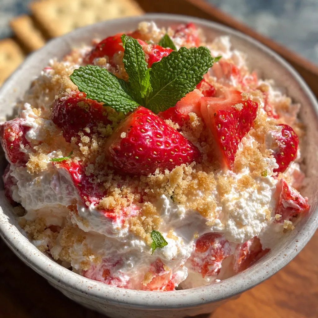 Strawberry Cheesecake Dip