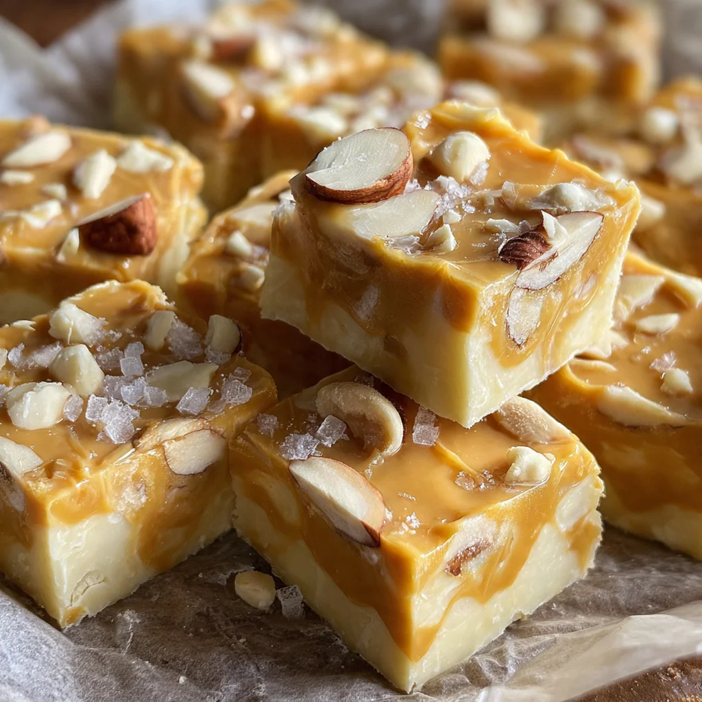 White Chocolate Caramel Fudge