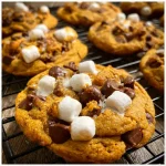 Pumpkin Smores Cookies