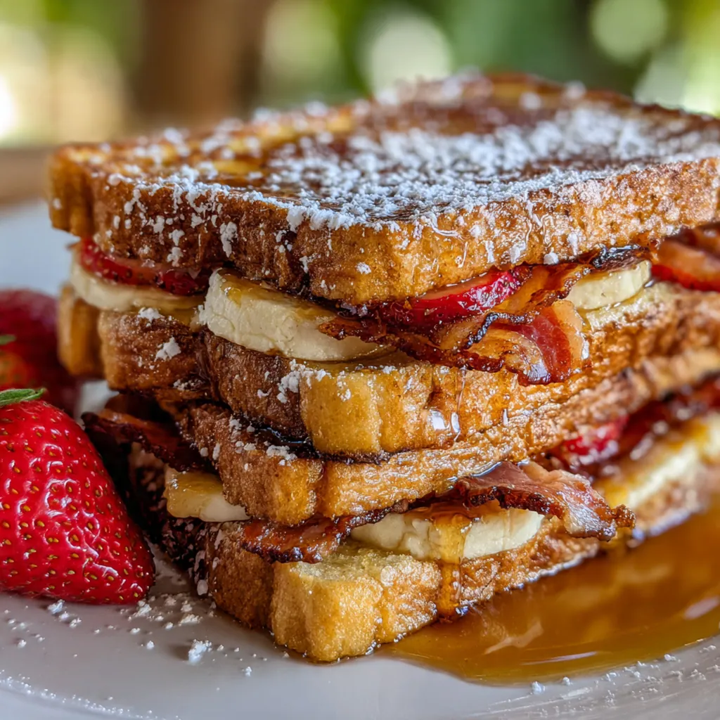French Toast Breakfast Sandwich
