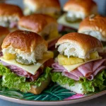 Hawaiian Roll Sliders