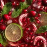 Candy Cane Christmas Punch