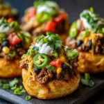 Taco Biscuit Cups
