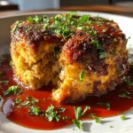 Ritz Cracker Beef Meatloaf