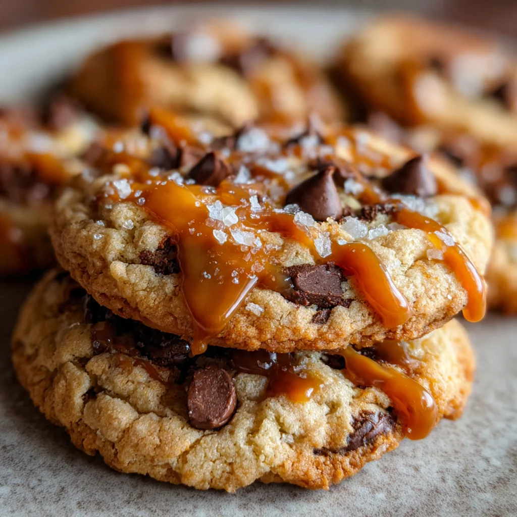 A stack of finished cookies on a cooling rack ready to be served