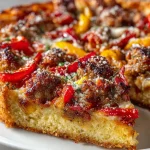 Homemade Chicago Style Deep Dish Pizza
