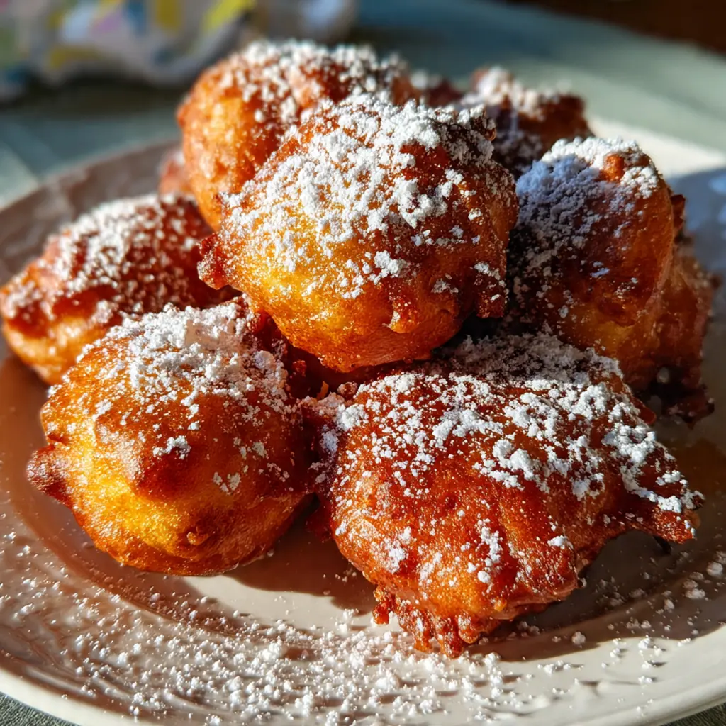 Baked Apple Fritters