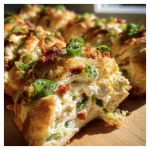 Creamy Jalapeno Popper Crescent Rolls