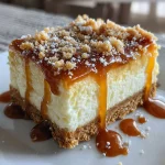 Creamy Caramel Cheesecake Squares