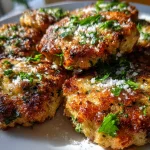 Garlic Parmesan Chicken Meatloaves