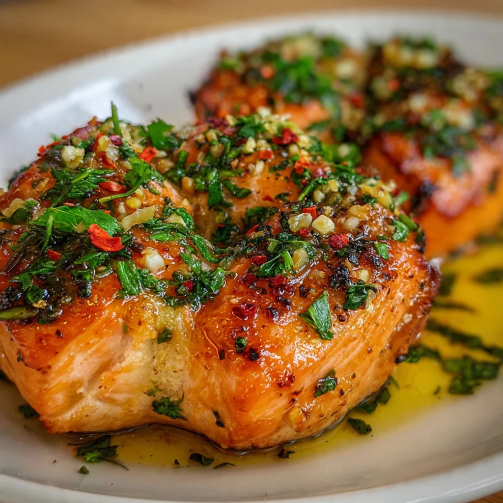 Garlic Knot Salmon