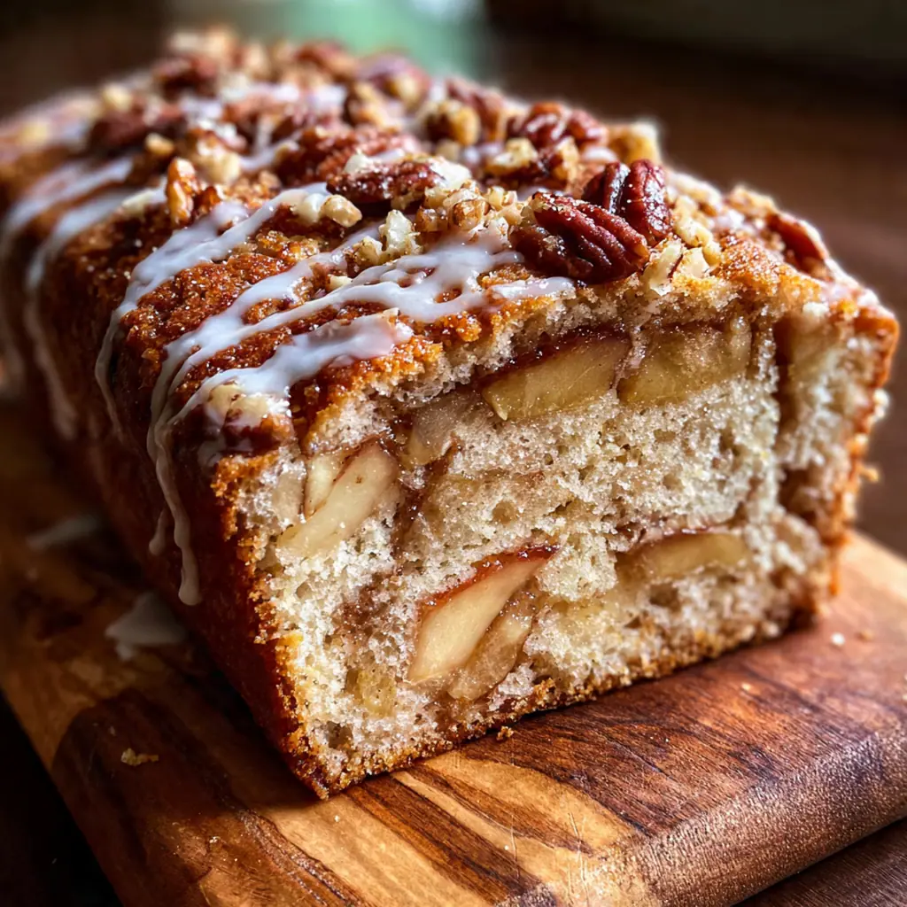 Homemade Apple Cinnamon Swirl Loaf