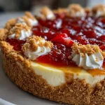 Peanut Butter Jelly Cheesecake