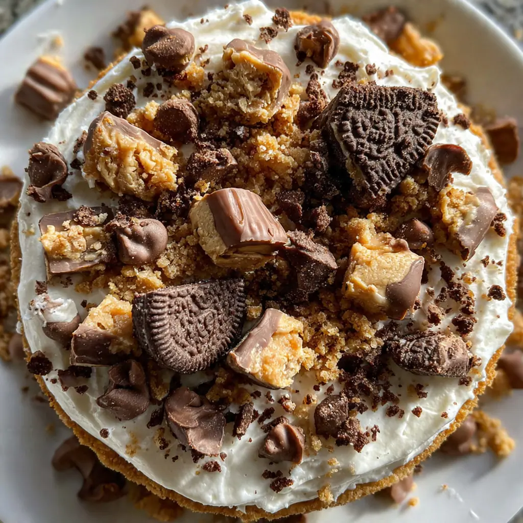 Ultimate Reeses Cheesecake Cookie Delight