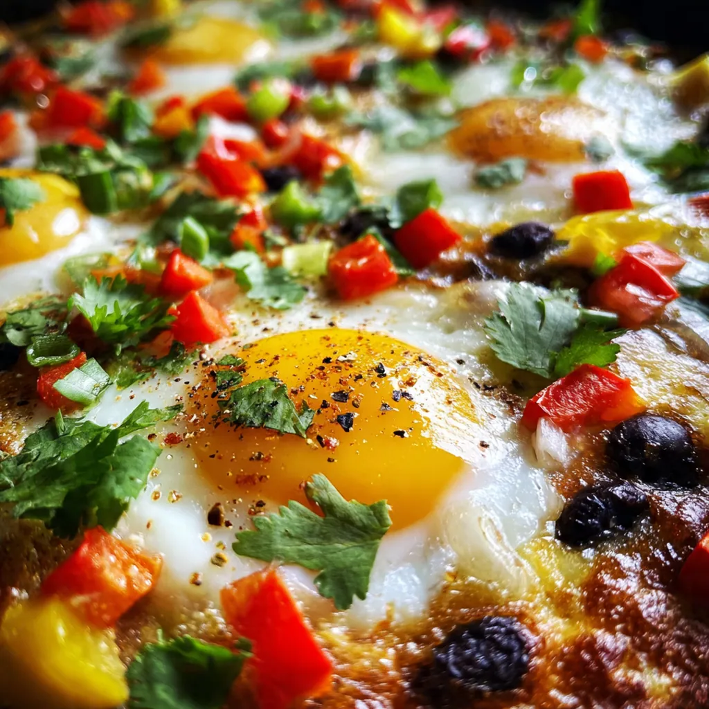 Black Bean Egg Bake