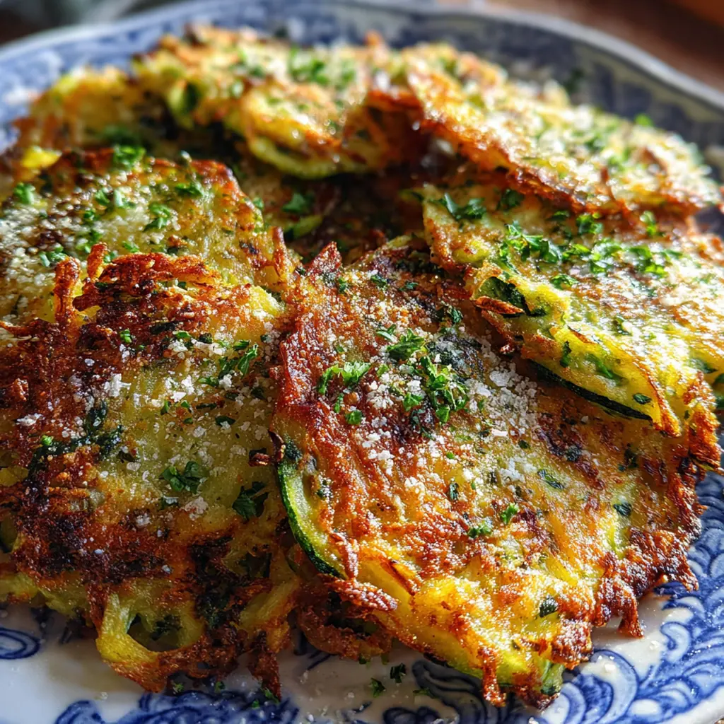 Zucchini Cheese Crisps
